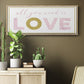 All You Need is Love - Floater Framed Canvas Print