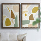 Pastel Splotches I - Premium Framed Canvas 2 Piece Set - Ready to Hang