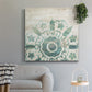 Serene Cerulean VI-Premium Gallery Wrapped Canvas - Ready to Hang