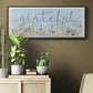 Bloomin Around Grateful - Floater Framed Canvas Print