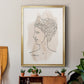 Greek Busts VI - Modern Framed Canvas Print