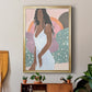 Curly Lady I - Modern Framed Canvas Print