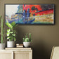 The Red House, 1908 - Floater Framed Canvas Print