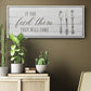 If You Feed Them - Floater Framed Canvas Print