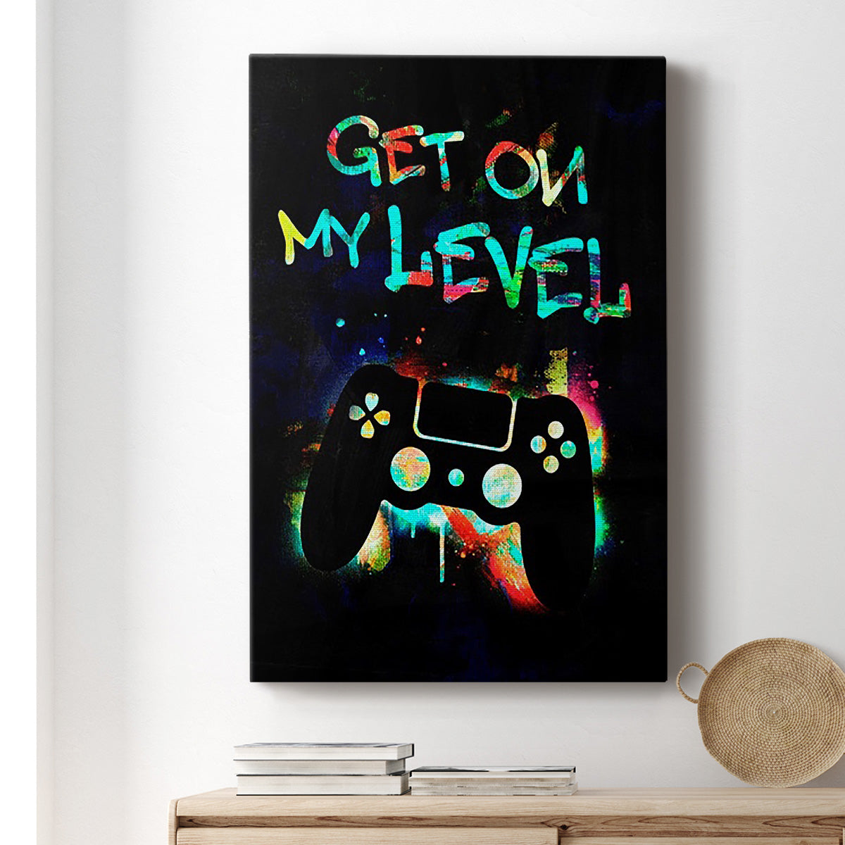 Gamer Tag II Premium Gallery Wrapped Canvas - Ready to Hang