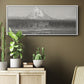 Mount Hood from the Columbia - Floater Framed Canvas Print