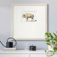 White Buffalo Premium Framed Print Double Matboard