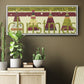 Happy Merry Joyous - Floater Framed Canvas Print