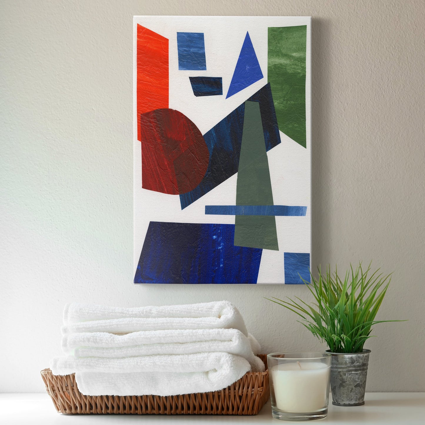 Colorful Shapes III Premium Gallery Wrapped Canvas - Ready to Hang