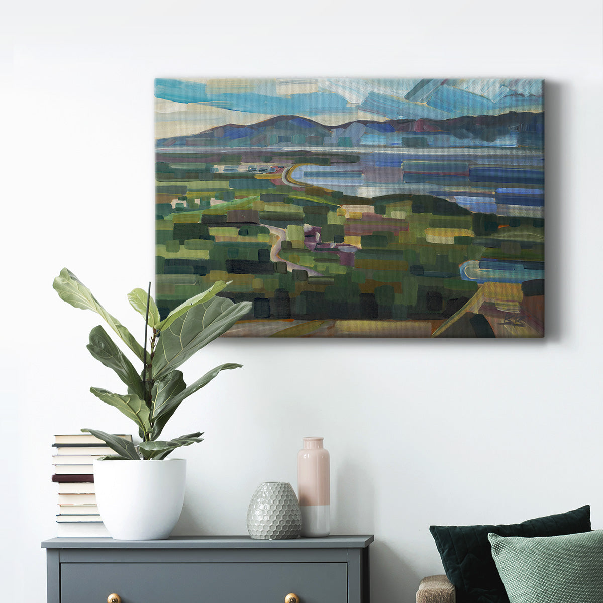 View From Goose Park Premium Gallery Wrapped Canvas - Ready to Hang