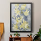 Forsythia Blooms I - Modern Framed Canvas Print