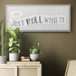 Just Roll - Floater Framed Canvas Print