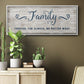 Family Forever - Floater Framed Canvas Print
