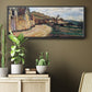 The Road in Giverny, 1885 - Floater Framed Canvas Print