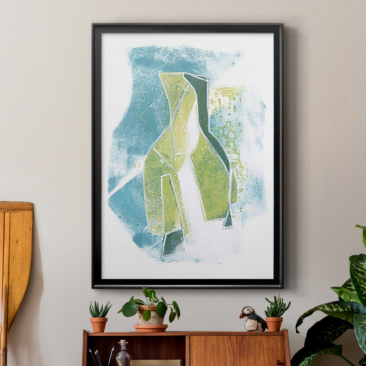 Jubilee Jugs III - Modern Framed Canvas Print