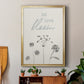 Let Love Bloom - Modern Framed Canvas Print