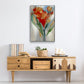 Wild Flower Bouquet Framed Premium Gallery Wrapped Canvas - Ready to Hang