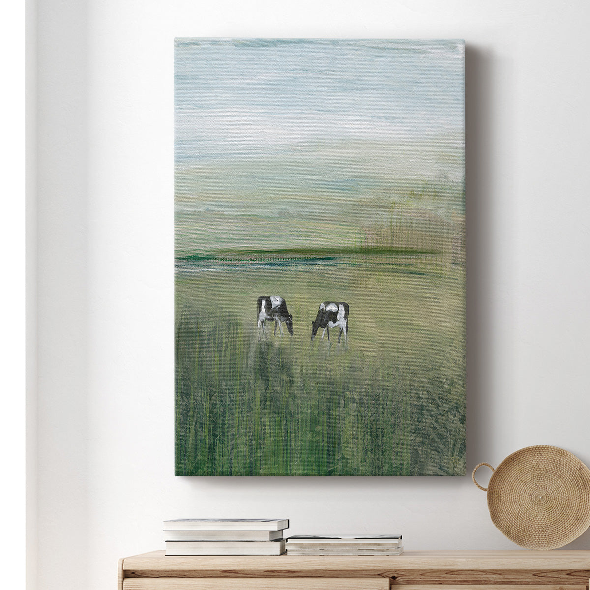 Out to Pasture II - Canvas Art Print