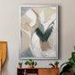 Marble Lines II - Modern Framed Canvas Print