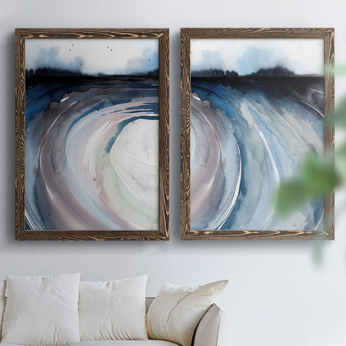 Geode Valley I - Premium Framed Canvas - Ready to Hang