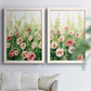 Sunlit Flora I - Premium Framed Canvas 2 Piece Set - Ready to Hang