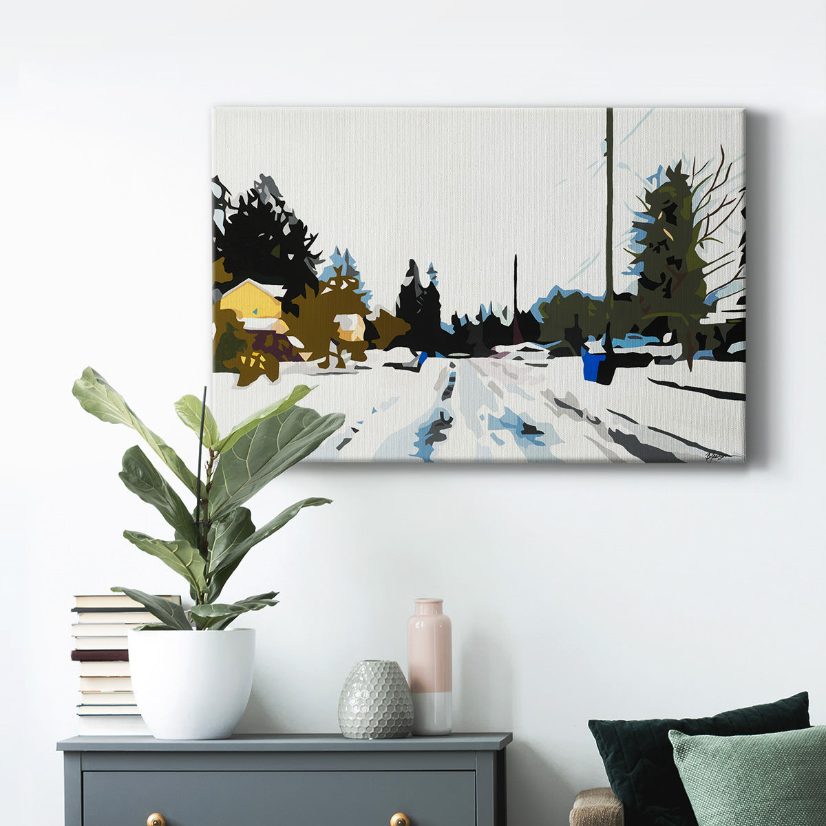 Winterhood Premium Gallery Wrapped Canvas - Ready to Hang