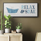 Relax and Soak - Floater Framed Canvas Print