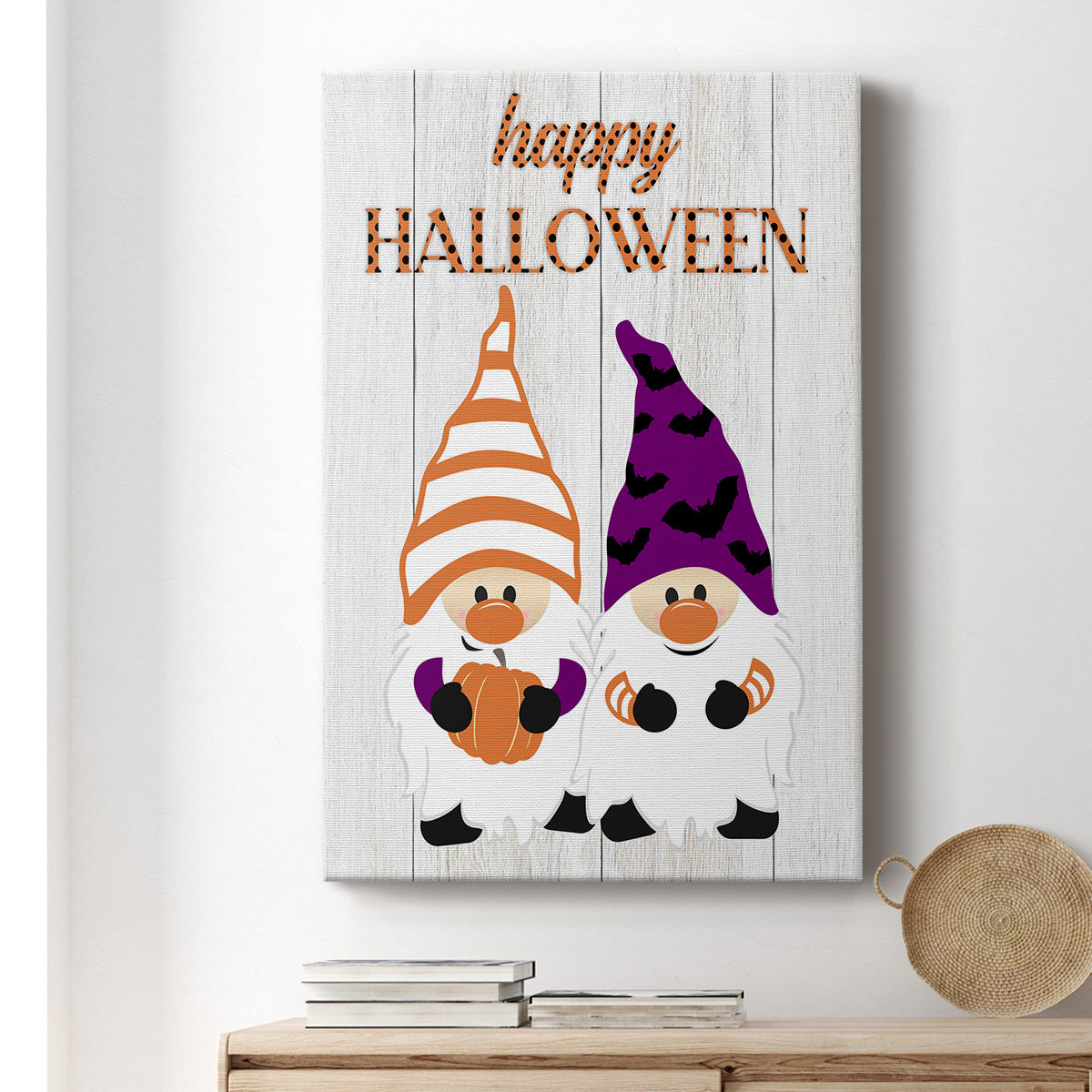 Halloween Gnomes - Canvas Art Print
