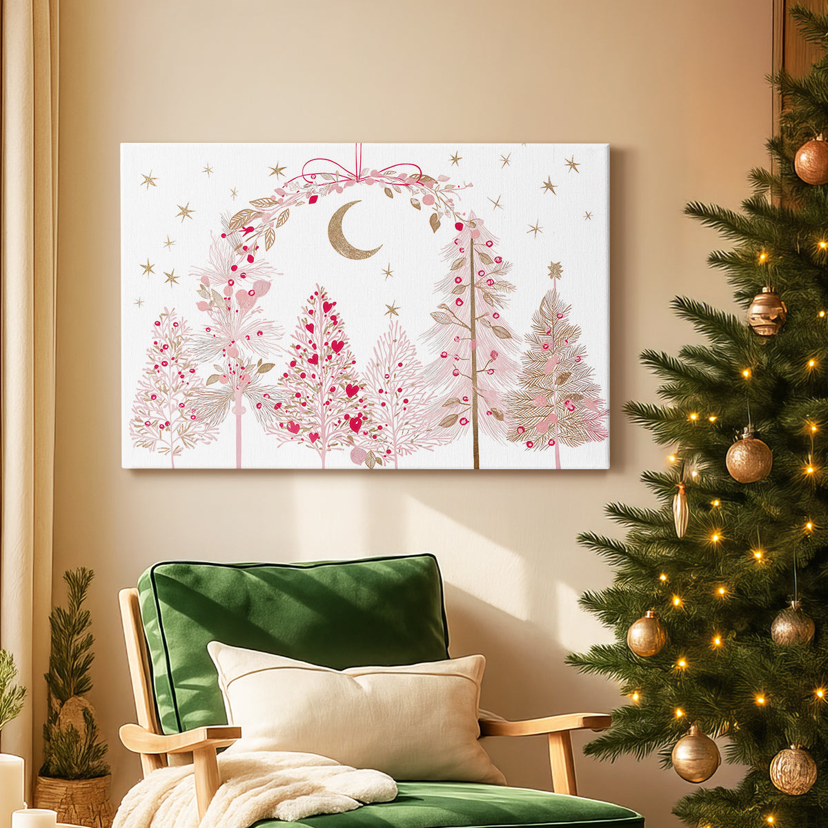 Snowwhite Fir Promise - Canvas Art Print