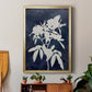 Indigo Botanical I Revisited - Modern Framed Canvas Print