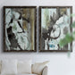 Lyrical Abstract I - Premium Framed Canvas 2 Piece Set - Ready to Hang