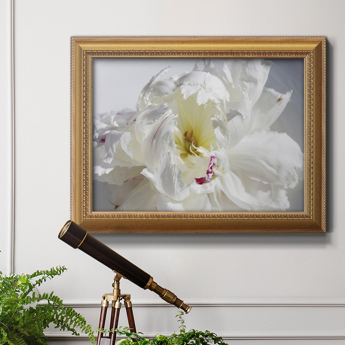 Breathless IV - Ornate Framed Canvas Print