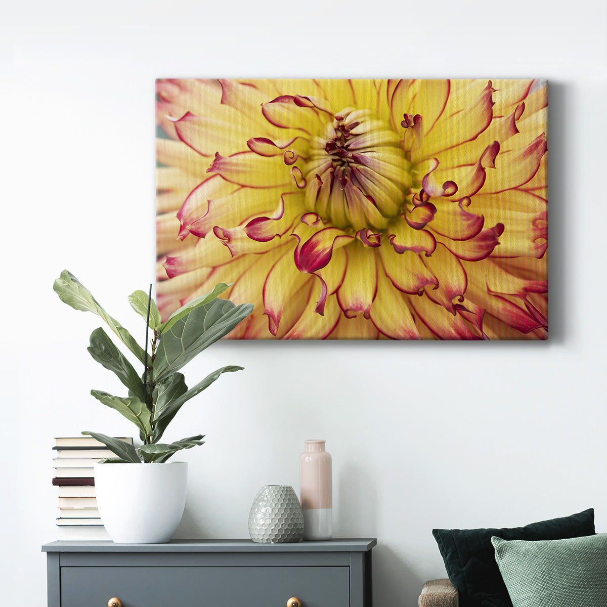 Blooms II Premium Gallery Wrapped Canvas - Ready to Hang