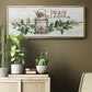 Rustic Peace - Floater Framed Canvas Print