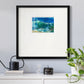 Green Flash Premium Framed Print Double Matboard