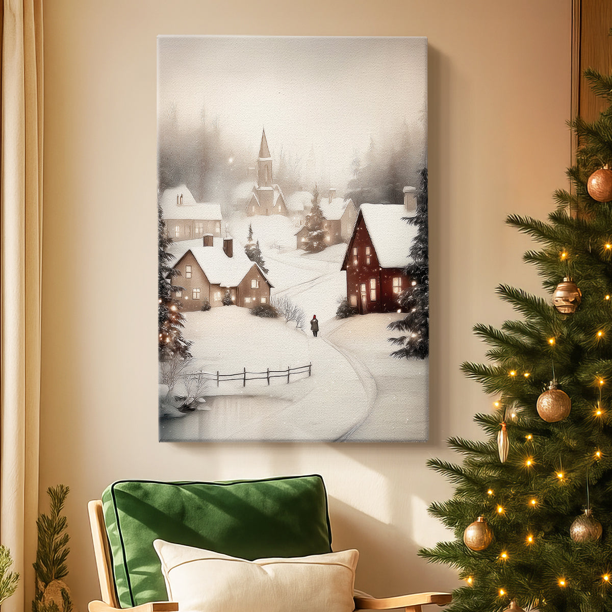 Sugar Carol - Canvas Art Print