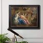 The Muses Urania and Calliope - Ornate Framed Canvas Print