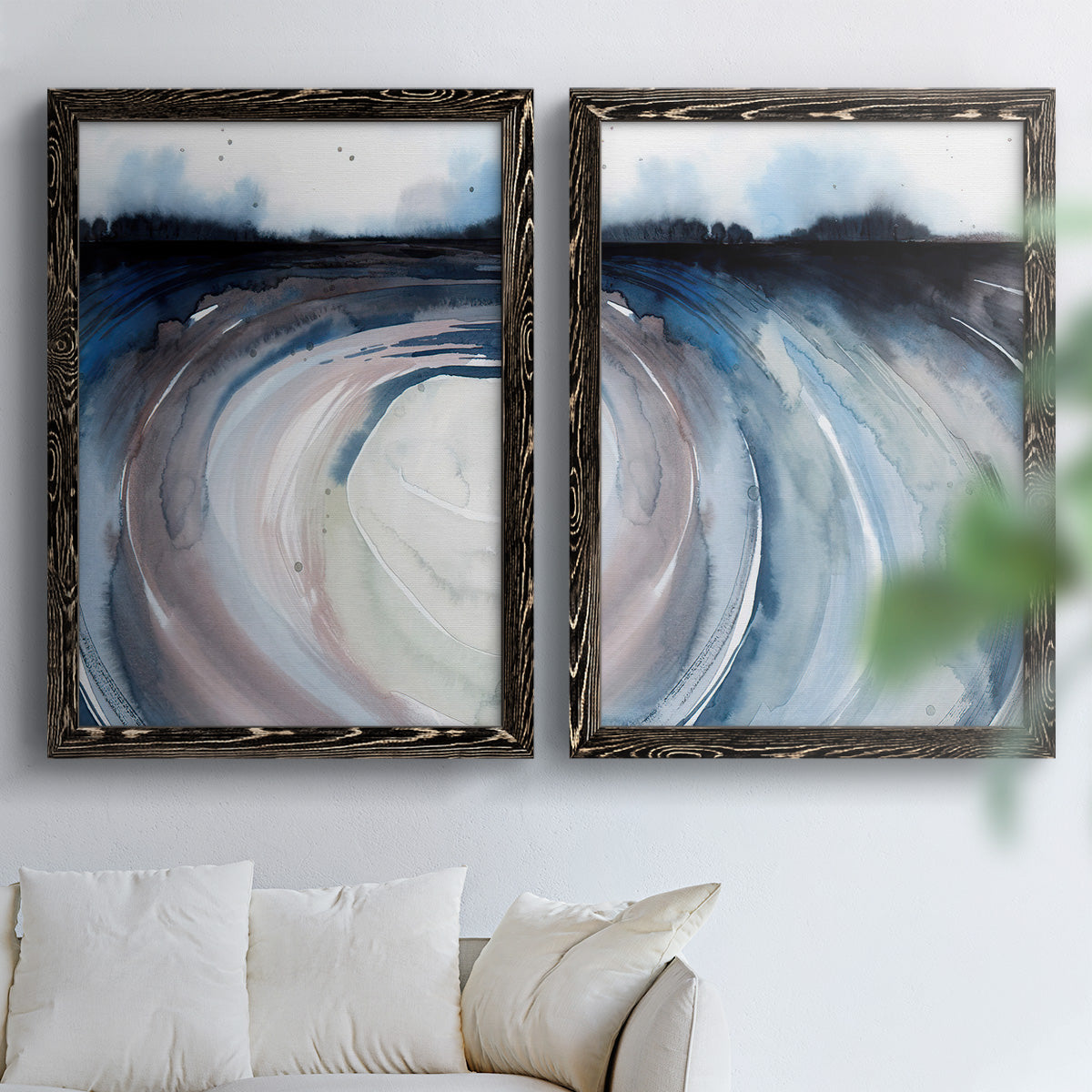 Geode Valley I - Premium Framed Canvas - Ready to Hang