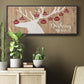 Dashing Through The Snow - Floater Framed Canvas Print