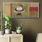 Holiday Santa - Floater Framed Canvas Print