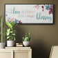 Family Blessing - Floater Framed Canvas Print