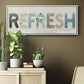 Orange Orchid - Floater Framed Canvas Print
