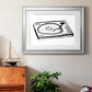 Vinyl Sketch Premium Framed Print - Ready to Hang