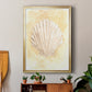 Salty Seashell II - Modern Framed Canvas Print
