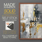 Abstract Series CLXIII - Restickable Framed Art Set