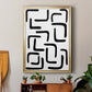 Shuffle III - Modern Framed Canvas Print