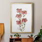 Watercolor Blooms II - Modern Framed Canvas Print