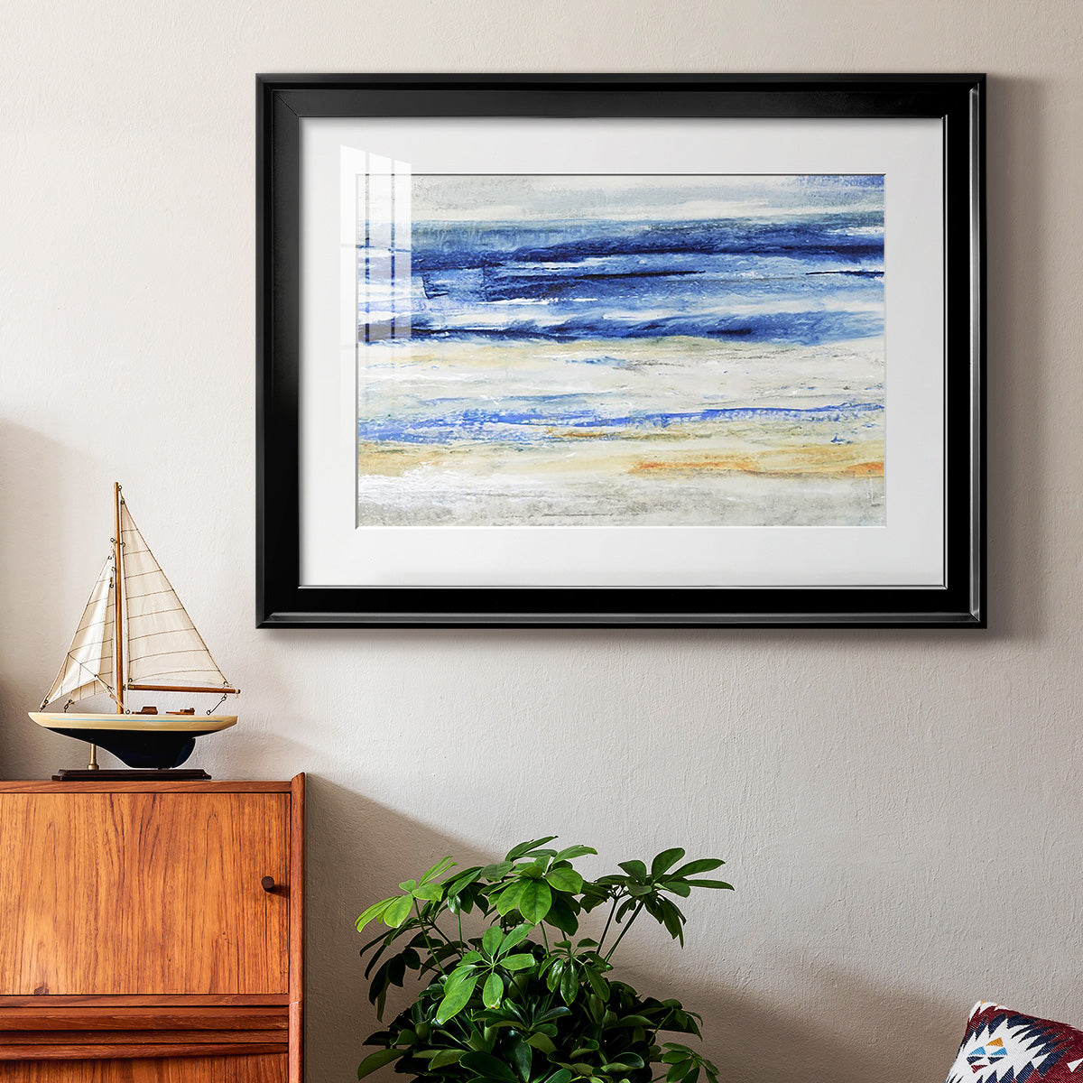 Choppy Seas II Premium Framed Print - Ready to Hang