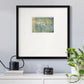 Floating Ferns Premium Framed Print Double Matboard