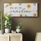 You Are My Sunshine - Floater Framed Canvas Print